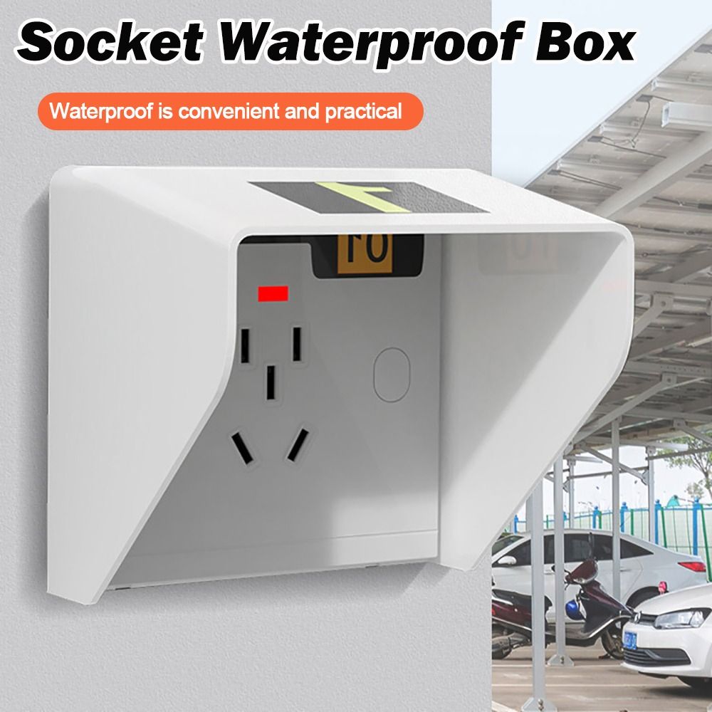 Outdoor Power Socket Cover - Nuova scatola impermeabile per presa in