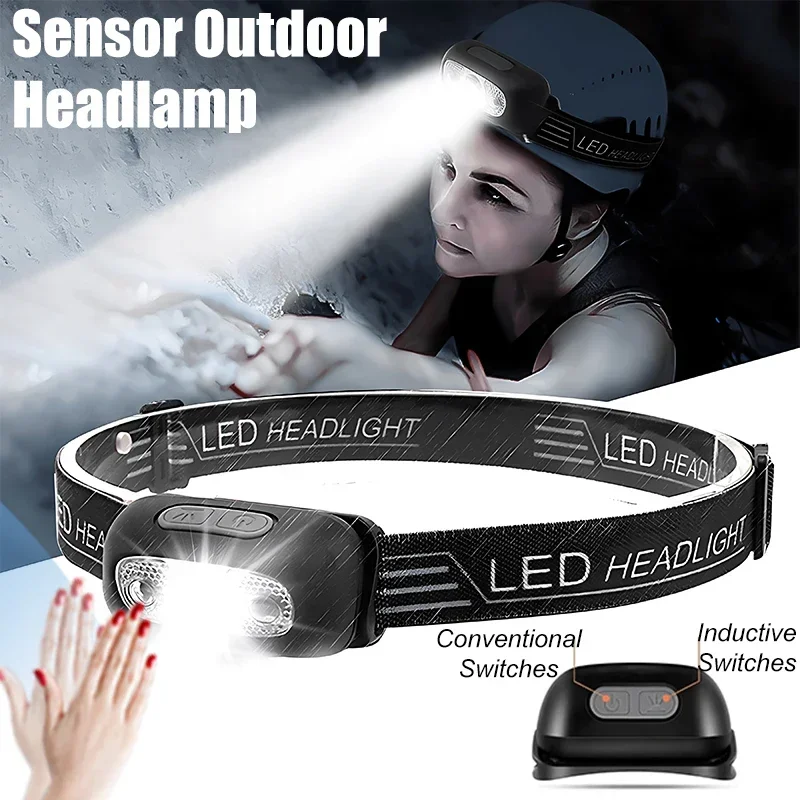Power Switch Outdoor - Potente Lampada Frontale a LED con