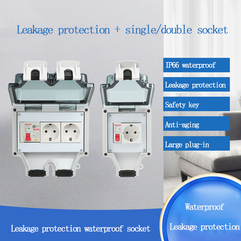 Power Switch Outdoor - Presa Impermeabile da Esterno Tipo 86