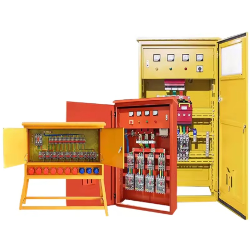 Power Switch Outdoor - Quadro di Distribuzione Elettrica Giallo per