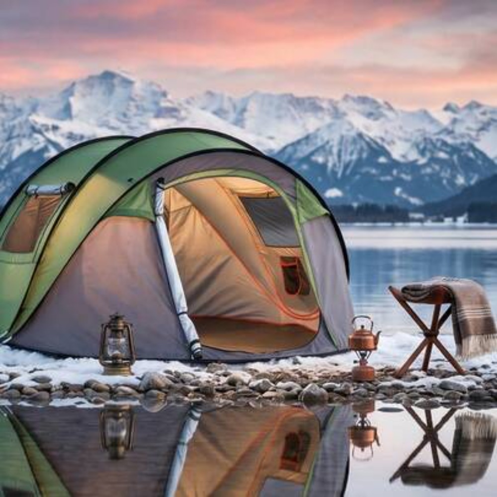 Outdoor Power Socket Cover - Tenda da Campeggio Pop-Up per 4