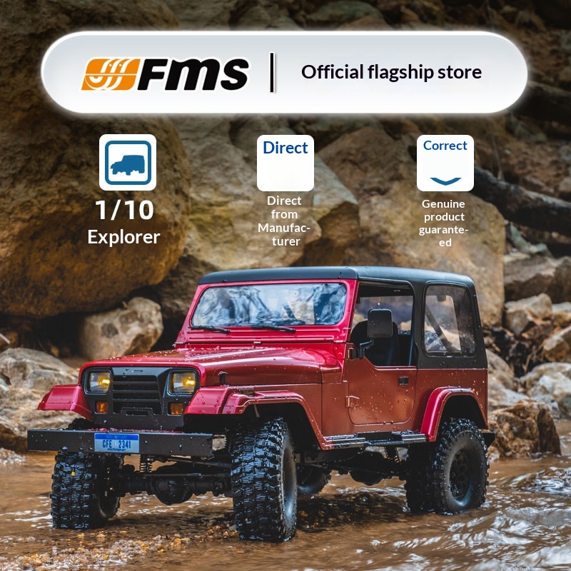 Outdoor Power Meter Bike - Fms Explorer RC Fuoristrada Crawler in