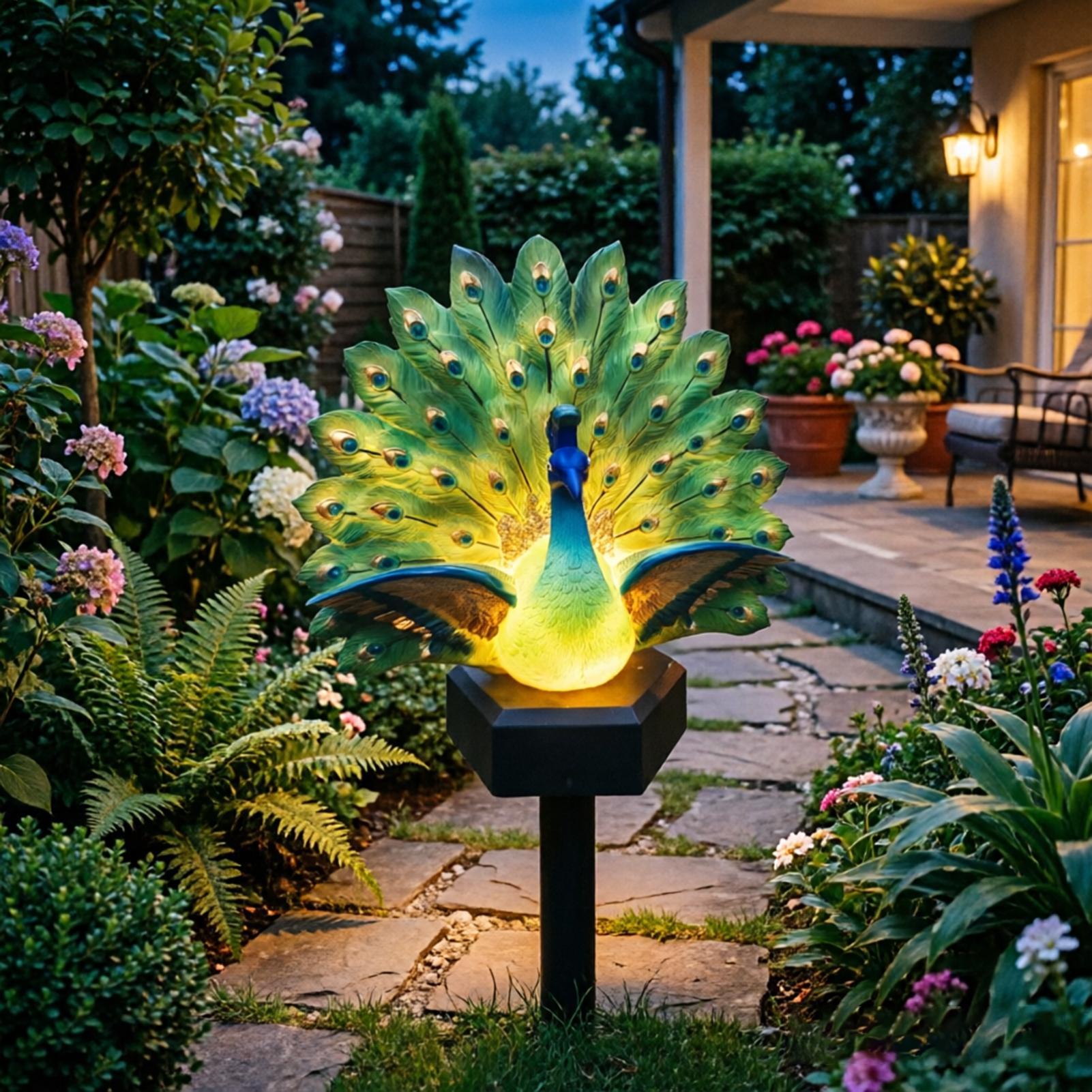 Outdoor Yard Power Stake - Decorazioni solari per il giardino a