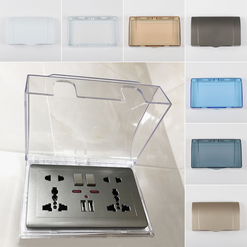 Outdoor Power Socket Cover - 1PC 86 tipo doppia presa di