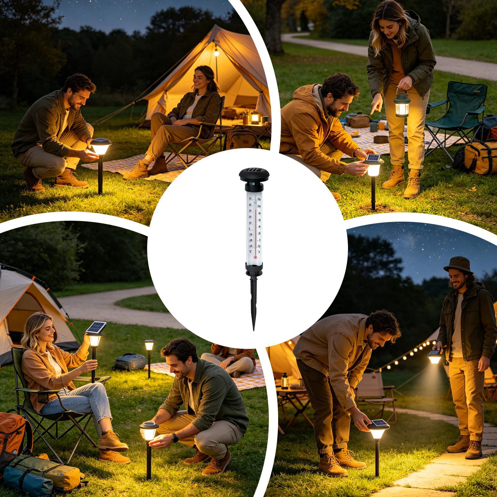 Luci solari per vialetti, auto - Outdoor Yard Power Stake recensione e prezzo