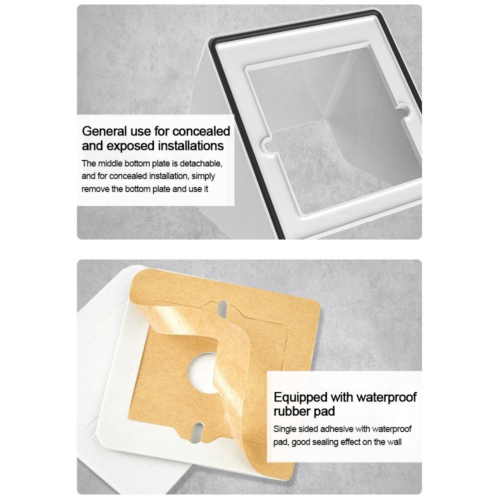 Nuova scatola impermeabile per - Outdoor Power Socket Cover recensione e prezzo