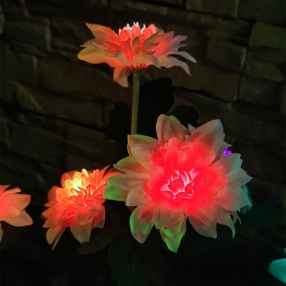 Lanterna a forma di peonia da  - Outdoor Yard Power Stake recensione e prezzo