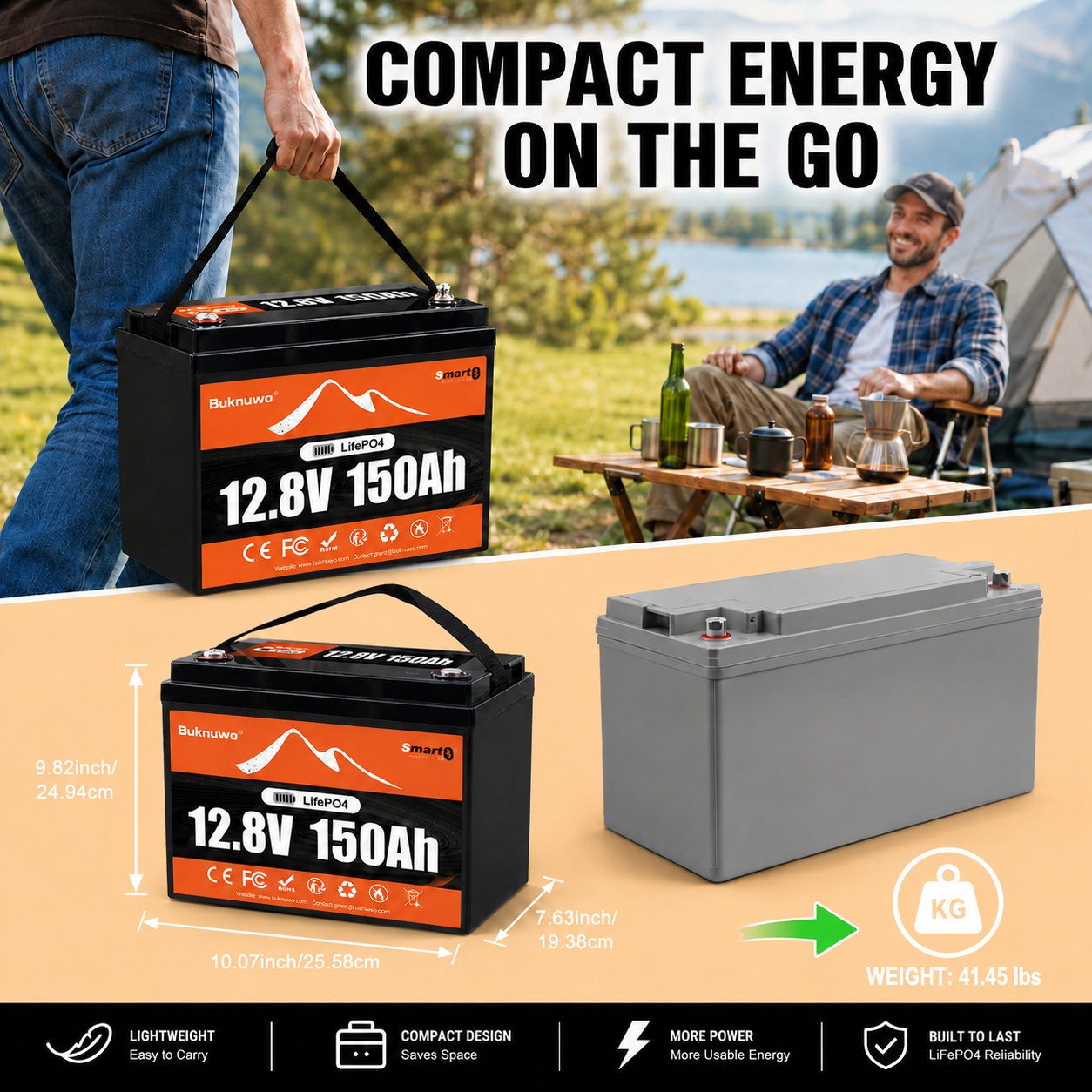 Batteria al litio LiFePO4 Blue - Outdoor Power Supply 12V recensione e prezzo