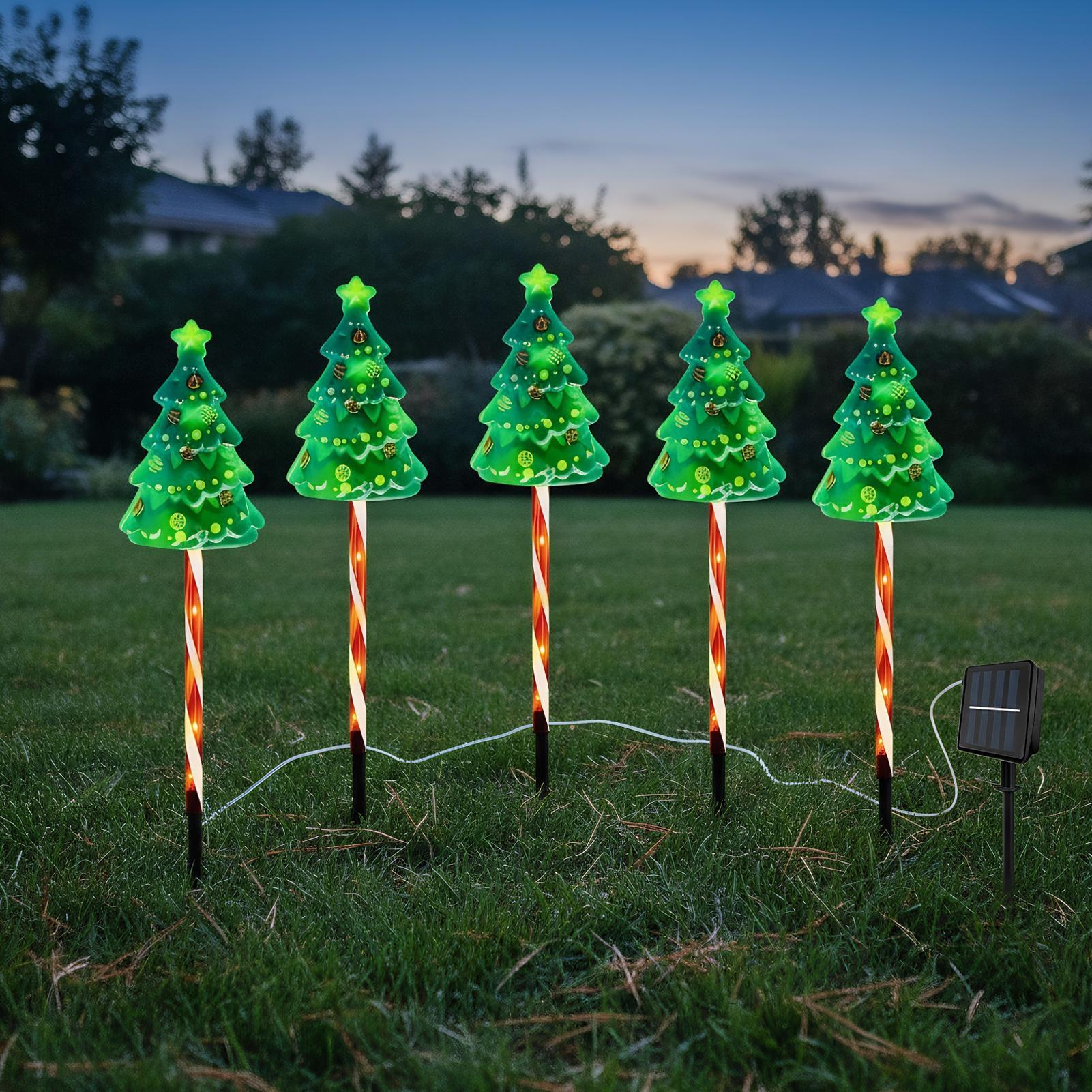 Albero di Natale Luce per vial - Outdoor Yard Power Stake recensione e prezzo