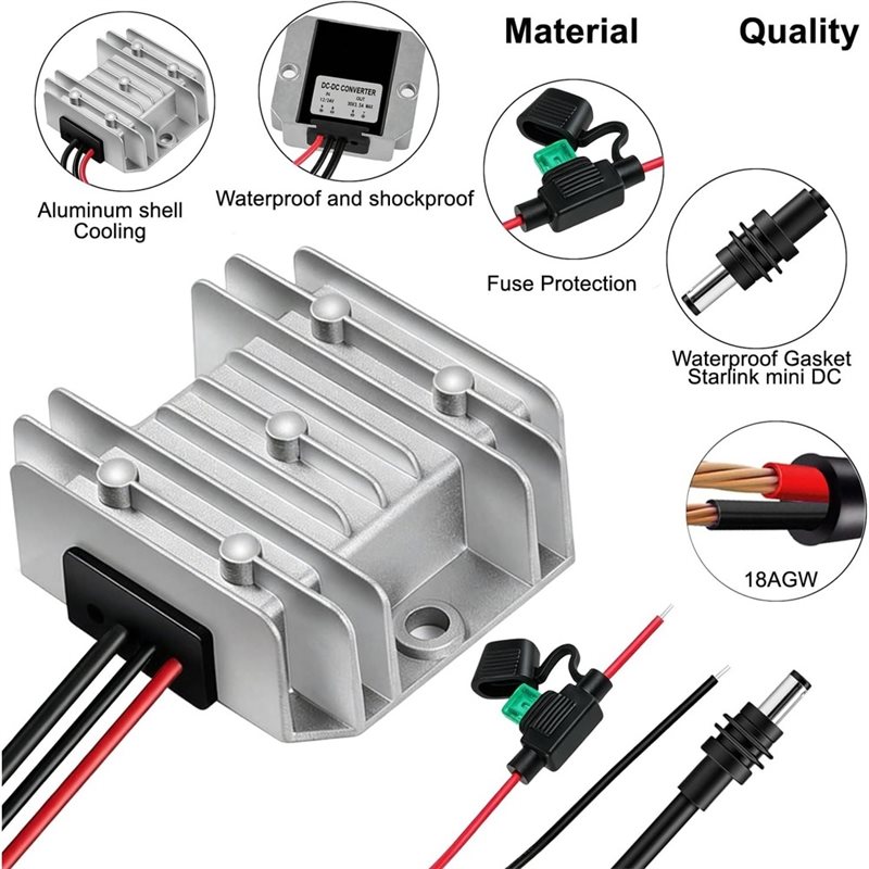 Cavo di Alimentazione DC 12V D - Outdoor Power Supply 12V recensione e prezzo