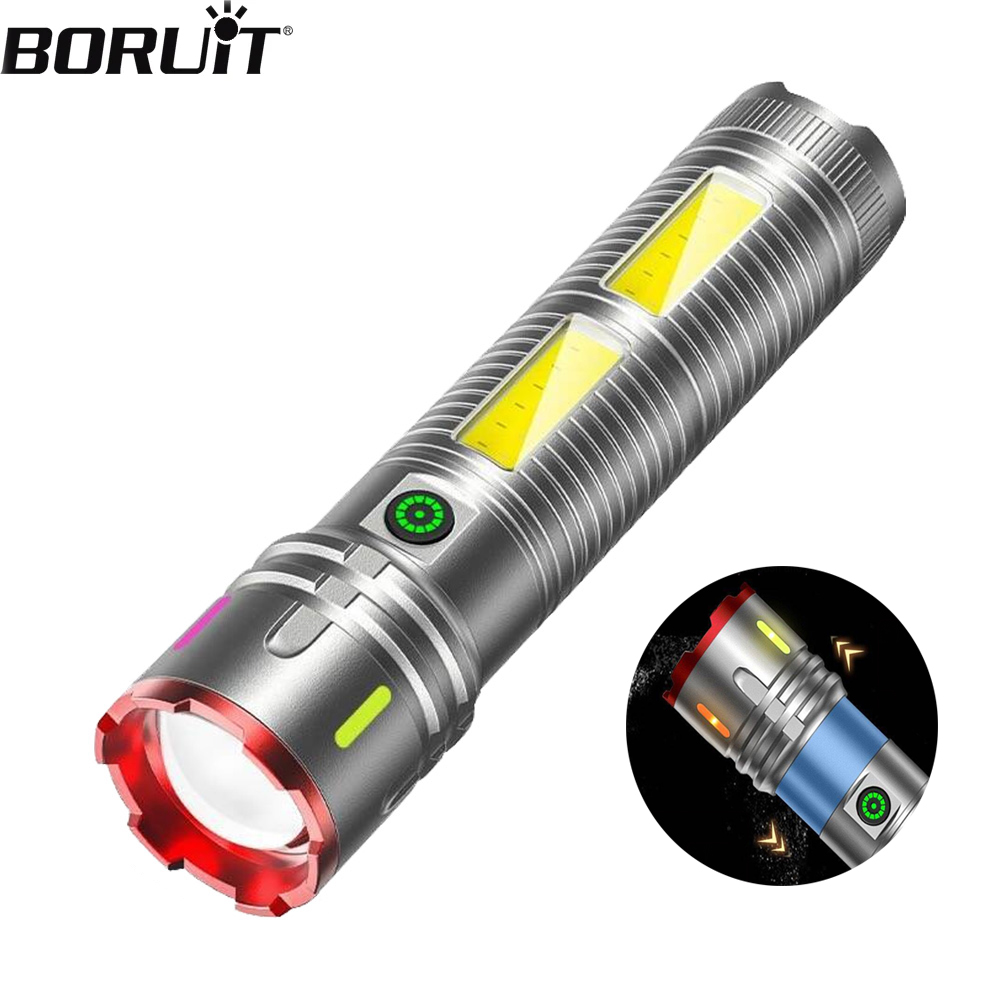 Torcia LED zoomabile BORUiT To - Outdoor Power Meter Bike recensione e prezzo