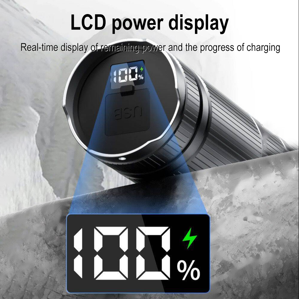 Torcia LED zoomabile BORUiT To - Outdoor Power Meter Bike recensione e prezzo
