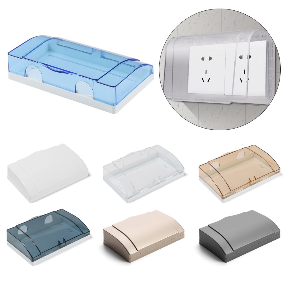 1PC 86 tipo doppia presa di pr - Outdoor Power Socket Cover recensione e prezzo